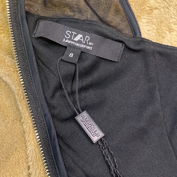 NWT STAR by Julien Macdonald Fit & Flare Dress Size 8 - Picture 6 of 8